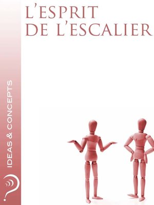 cover image of l'Esprit de l'Escalier